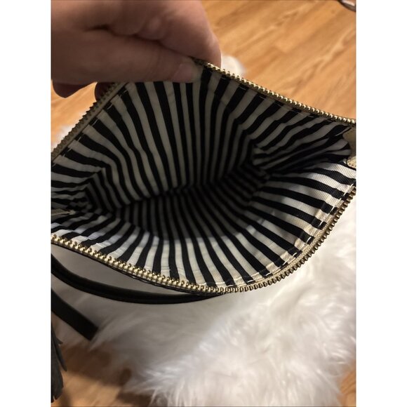 KATE SPADE Southport Ave Maria Leather Crossbody Bag Tan & Black With Care Book - Picture 11 of 14